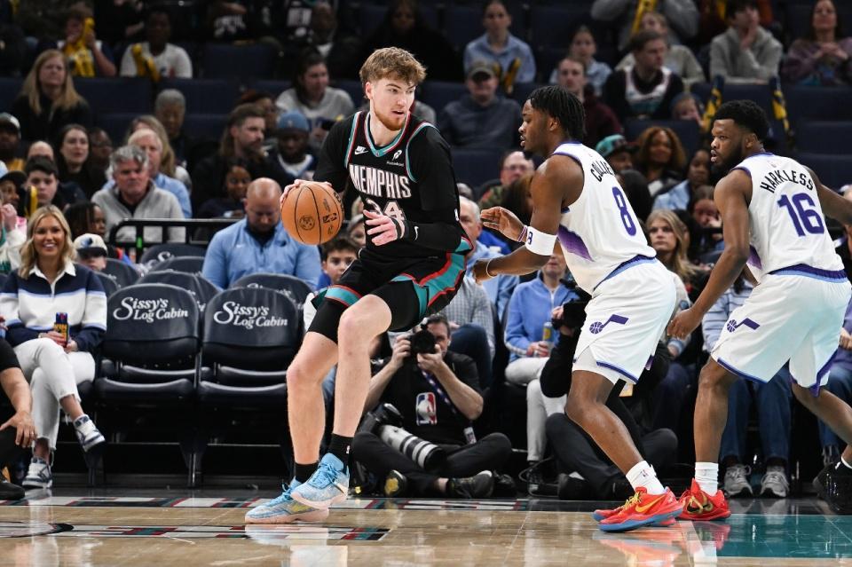 huatihui-贾伦报销无缘战旧主！爵士3人20+仍遭灰熊逆转 孟菲斯8人上双